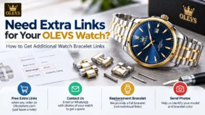 Need Extra Links for Your OLEVS Watch? How to Get Additional Watch Bracelet Links