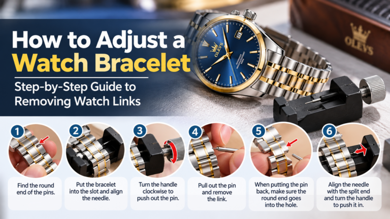 How to Adjust a Watch Bracelet: Step-by-Step Guide to Removing Watch Links
