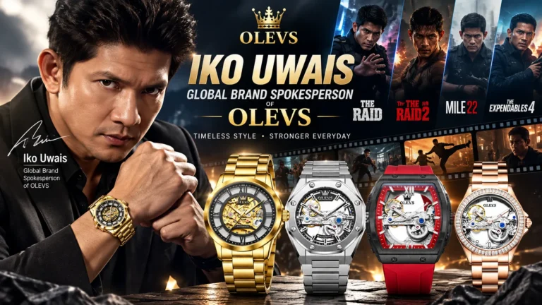 Iko Uwais and OLEVS Watches: The Action Star Behind the Brand