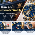 How to Use an OLEVS Automatic Watch: Winding, Setting & Care Guide