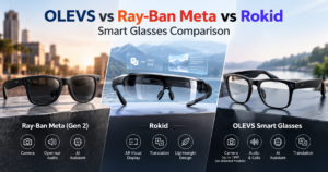 OLEVS vs Ray-Ban Meta vs Rokid: Which Smart Glasses Are Right for You?