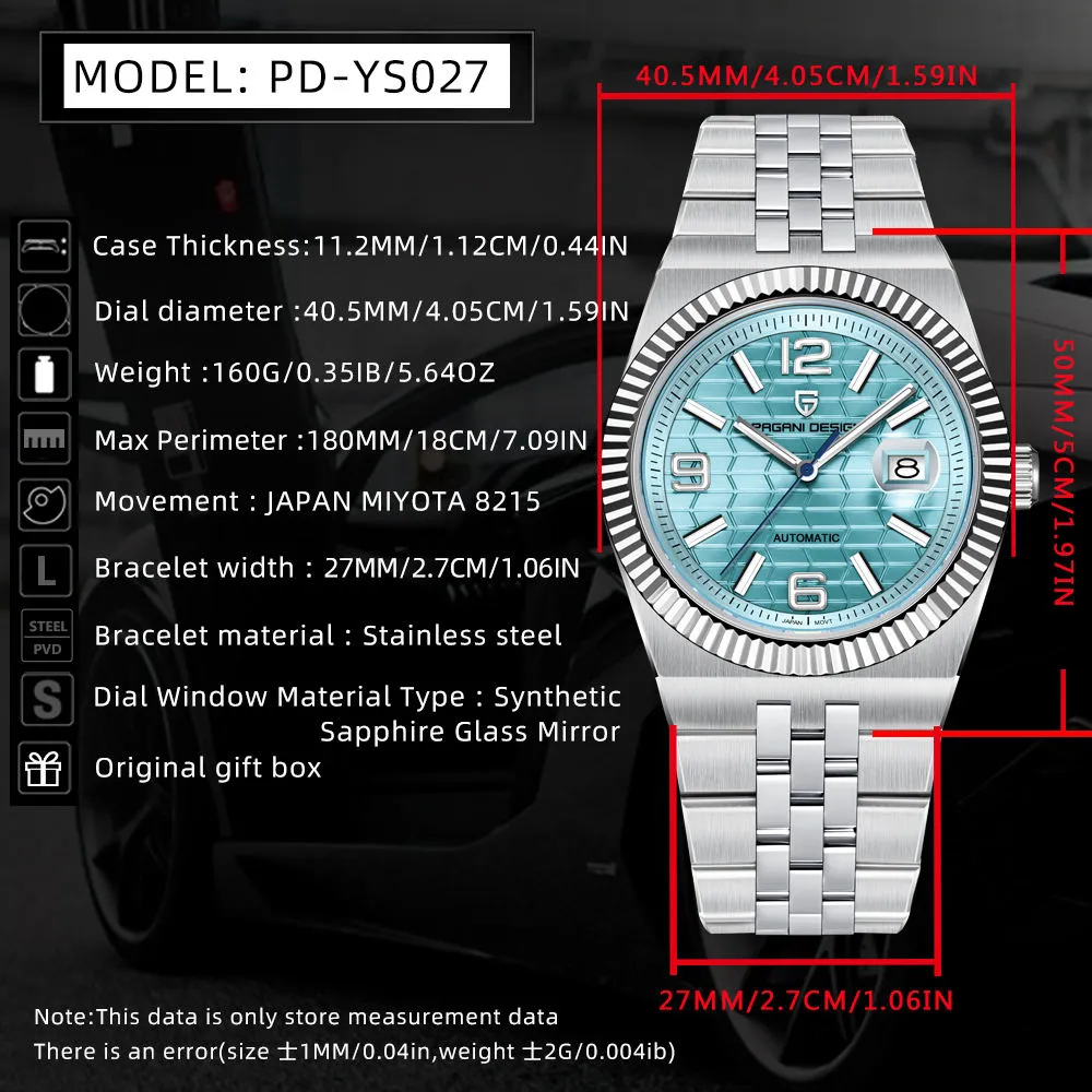 Pagani Design Men’s Watch YS027 - Image 4