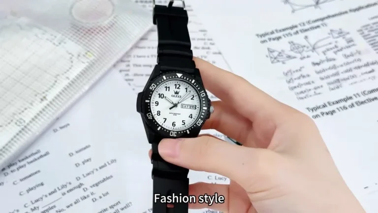 OLEVS 2703 Watch Video – Minimalist Dial & Sporty Wrist Style