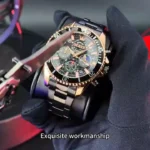 OLEVS 2990 Watch Video – Skeleton-Style Dial & Chronograph Details